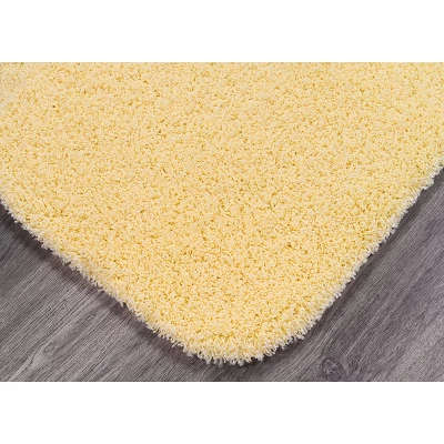 24"x40" Jazz Nylon Washable Bath Rug Yellow - Garland Rug - Image 4