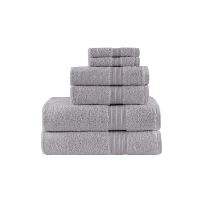 6pc Organic Cotton Bath Towel Set - Image 6