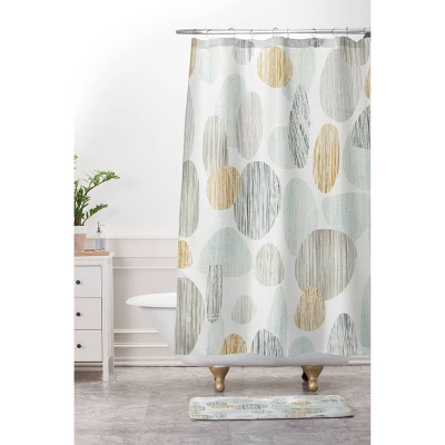 Sharon Turner Pebbles Shower Curtain - Deny Designs - Image 2