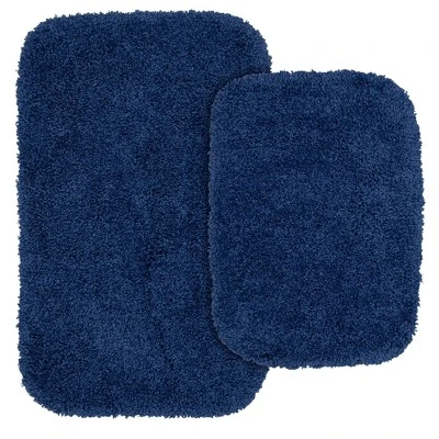 2pc Serendipity Shaggy Washable Nylon Bath Rug Set - Garland - Image 13