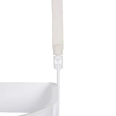 Convertible/Flexible Shower Caddy White - Bath Bliss - Image 2