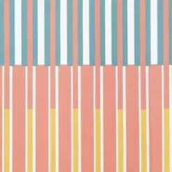 Market Stripe Shower Curtain - Allure Home Creations