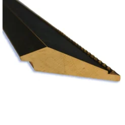 42" X 31" Non-Beveled Signore Bronze Wood Bathroom Wall Mirror - Amanti Art