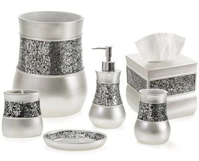 Creative Scents Brushed Nickel Towel Stand - Image 3