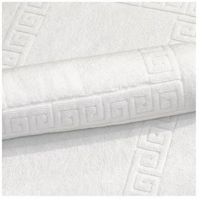 7pk Greek Key Turkish Towel Set White - Linum Home Textiles - Image 2