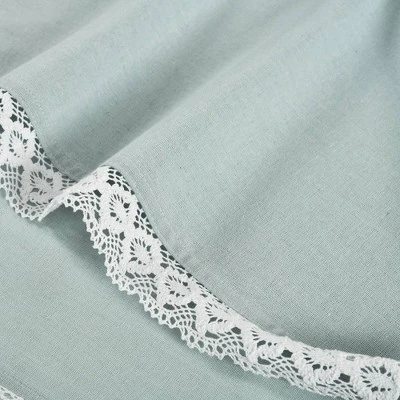 Rosalie Shower Curtain Blue - Lush Décor - Image 2