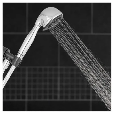 EcoFlow Hand Held Shower Head 4-mode Chrome- Waterpik - Image 2