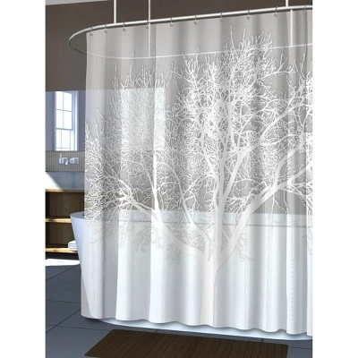 Tree EVA Shower Curtain - Pearl - Image 2