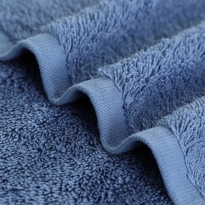 2 Pcs Cotton Absorbent Luxury Bath Towel Sets - PiccoCasa - Image 3