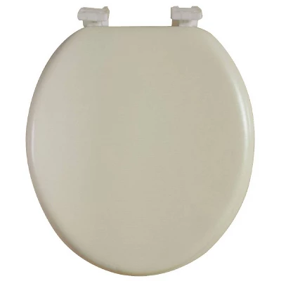 Soft Round Toilet Seat With Easy Clean & Change Hinge - J&V TEXTILES - Image 2