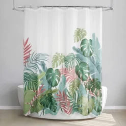 Tropical Garden Shower Curtain - Allure Home Creations