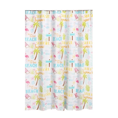 Beach Days Shower Curtain - One Shower Curtain - Levtex Home - Image 2