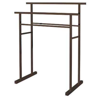 Edenscape Pedestal Steel Construction Towel Rack - Kingston Brass - Image 3