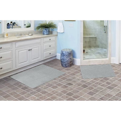 2pc Sheridan Plush Washable Nylon Bath Rug Set - Garland - Image 4