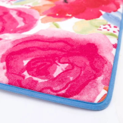 Floral Burst Bath Rug - Allure Home Creations - Image 2