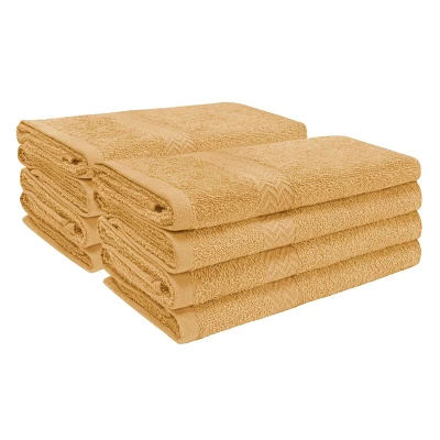 Eco-Friendly Absorbent 8-Piece Face Towel Set By Blue Nile Mills - Image 9