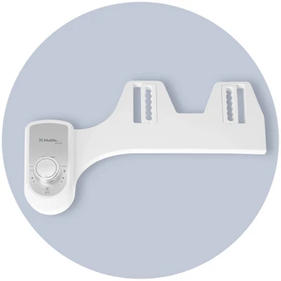 Non-Electric Bidet Attachment With Dual Nozzle And Cold Water White - Hulife - Image 5