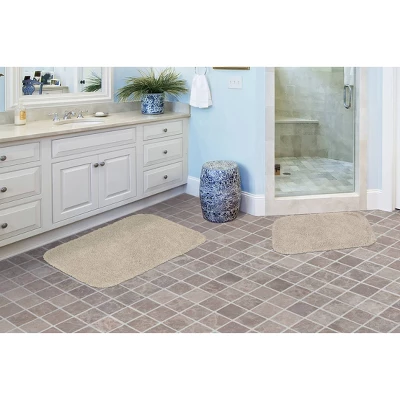 2pc Serendipity Shaggy Washable Nylon Bath Rug Set - Garland - Image 4