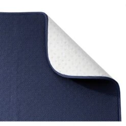 18"x24" Bath Mat Navy - IDESIGN