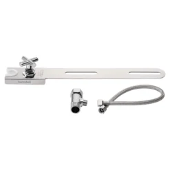 Hand-Held Bidet Holster With Integrated Shut Off Silver - Brondell