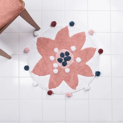 Summer Flower Bath Rug - Allure Home Creations