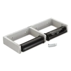 Bobrick B-2740 Classic Series Two Roll 12-1/2 In. X 4-7/8 In. X 1-1/2 In. Toilet Tissue Dispenser