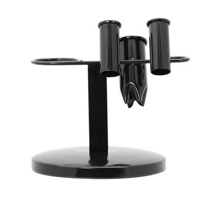 Saloniture Tabletop Blow Dryer, Hair Iron Holder And Appliance Stand, Black