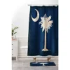 24" X 36" Rustic South Carolina State Flag Bath Rug Blue - Deny Designs