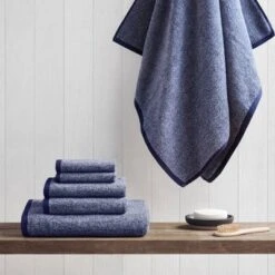 6pc Marle Cotton Dobby Yarn Dyed Towel Set - Woolrich