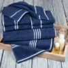 8pc Striped Bath Towel Set - Yorkshire Home