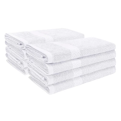 Eco-Friendly Absorbent 8-Piece Face Towel Set By Blue Nile Mills - Image 16