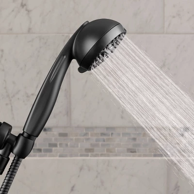 PowerPulse 6 Setting Hand Held Showerhead Matte Black - Waterpik - Image 2