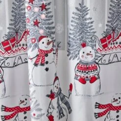 Whistler Snowman Shower Curtain - SKL Home