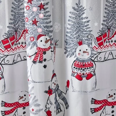 Whistler Snowman Shower Curtain - SKL Home