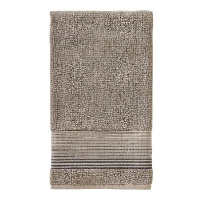 Chadwick Striped Towel Taupe - SKL Home - Image 4