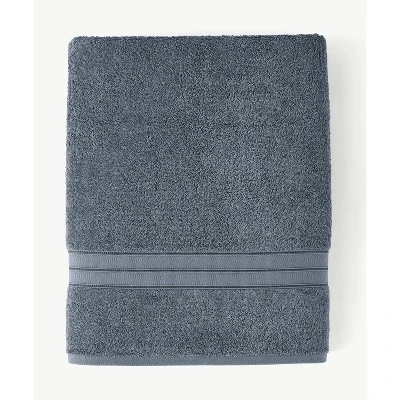 2pc Liam Bath Towel Set Sapphire - Blue Loom