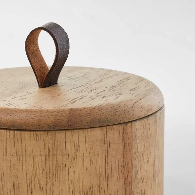 Wood Canister Brown - Casalunaâ„¢ - Image 3
