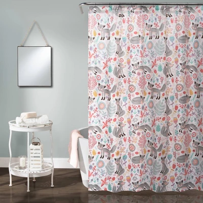 72"x72" Kids' Pixie Fox Shower Curtain - Lush Décor - Image 6