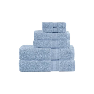 6pc Organic Cotton Bath Towel Set - Image 9