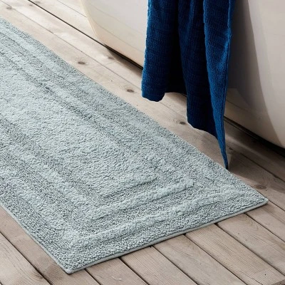 22"x60" Logan Bath Rug Green - Eddie Bauer - Image 2