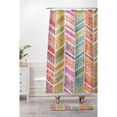 Geometric Bath Mat - Deny Designs - Image 2