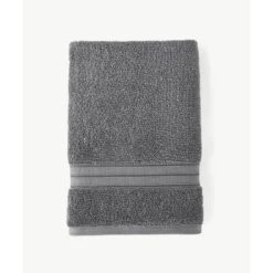 2pc Liam Antimicrobial Hand Towel Set Slate - Blue Loom