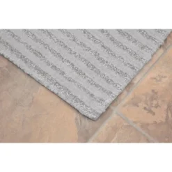 2pc Sheridan Plush Washable Nylon Bath Rug Set - Garland