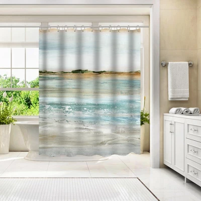 Americanflat 71" X 74" Shower Curtain Style 2 By PI Creative Art - Available In Variety Of Styles