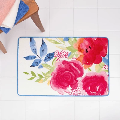 Floral Burst Bath Rug - Allure Home Creations - Image 3