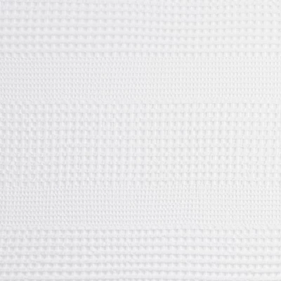 72"x72" Orinn Super Waffle Textured Shower Curtain White - Image 2