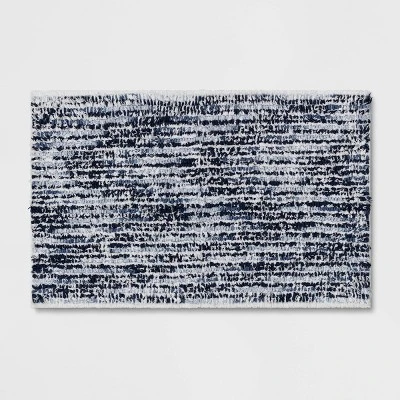 20"x32" Spacedye Striped Bath Rug - Threshold⢠- Image 4