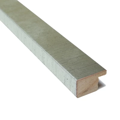 Amanti Art Silver Leaf Petite Bevel Wood Bathroom Wall Mirror 25.5 X 19.5 In. - Image 2