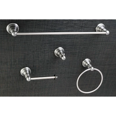 4pc American Classic Bathroom Accessory Set Brushed Nickel - Kingston Brass - Image 3