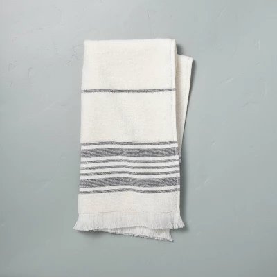 Multistripe Bath Towels Cream/Gray - Hearth & Hand⢠With Magnolia - Image 5